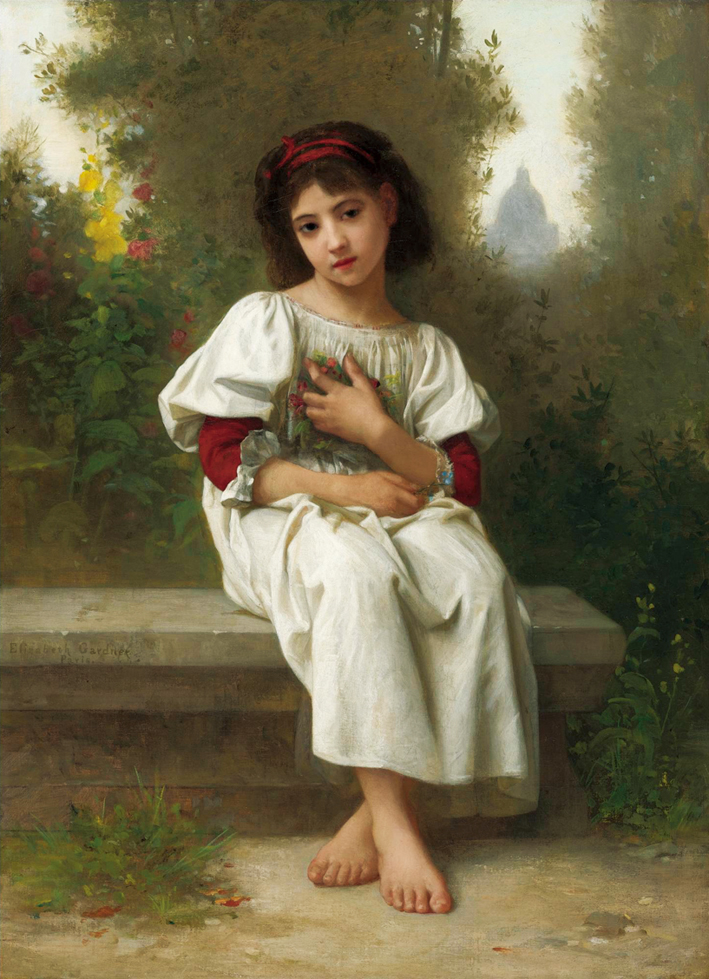  阿道夫·布格罗 Adolphe Bouguereau ——小憩 (7)